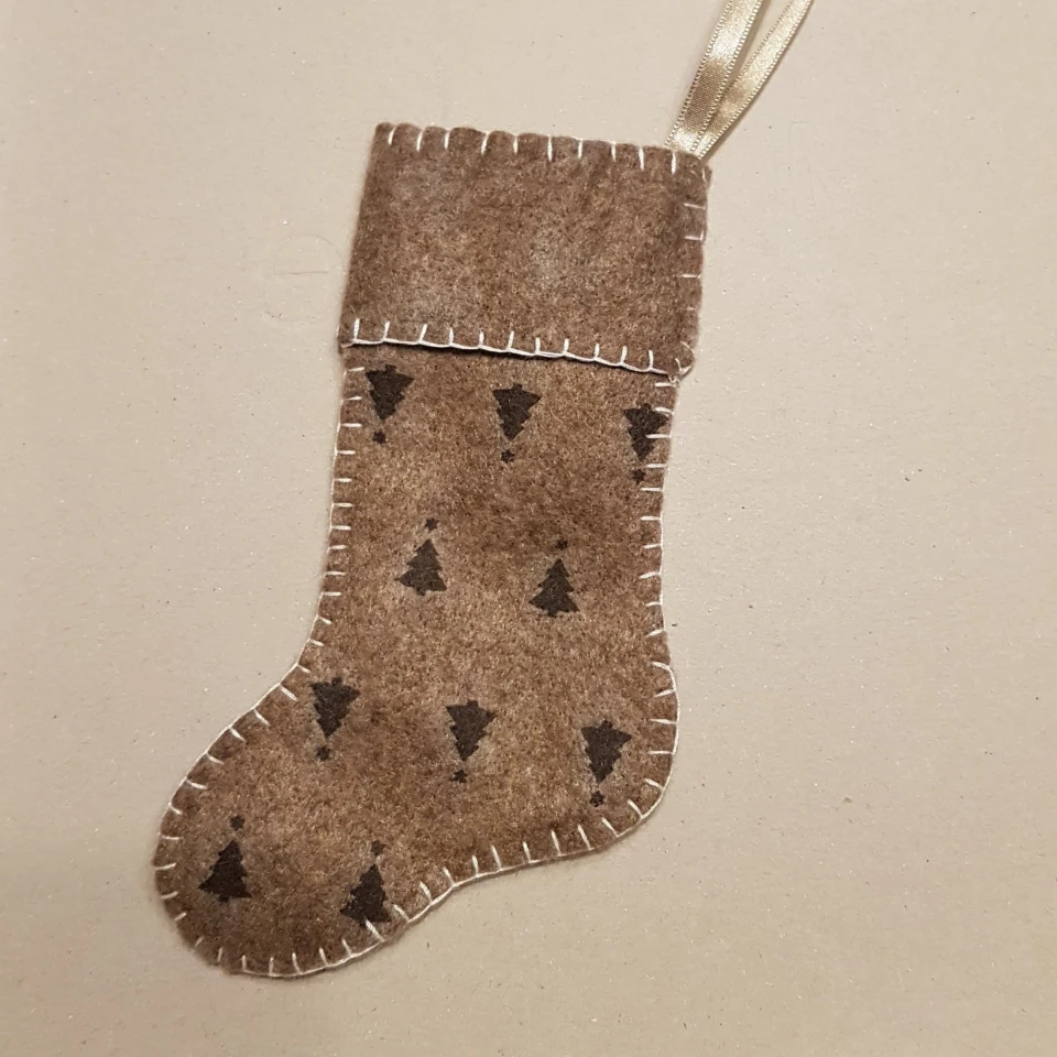 Calzina della befana 12x6,5cm  (2,50)
