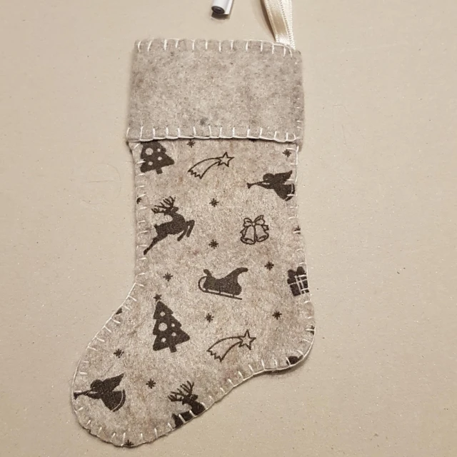 Calzina della befana 12x6,5cm  (2,50)