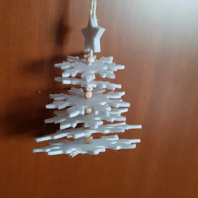 alberello da appendere bianco (2,50)