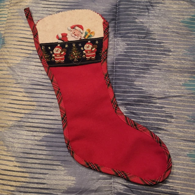Calza della Befana con Babbo Natale (5)
