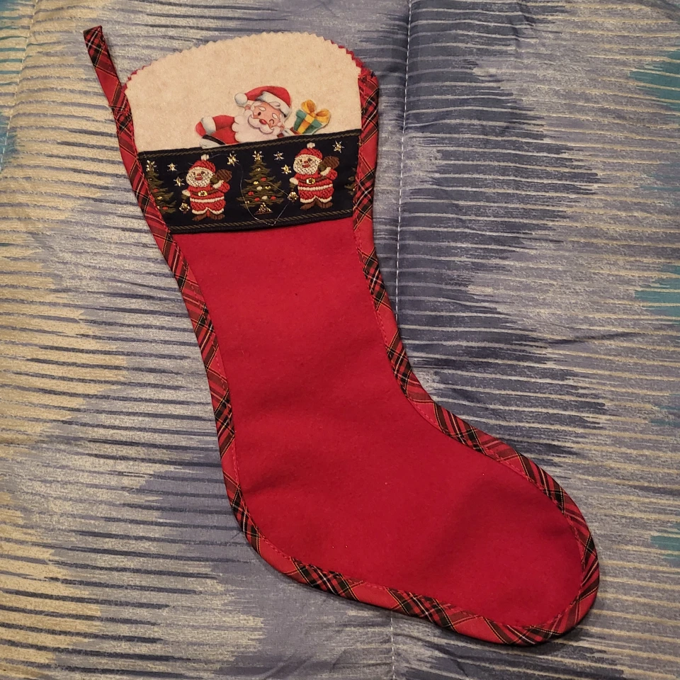 Calza della Befana con Babbo Natale (5)