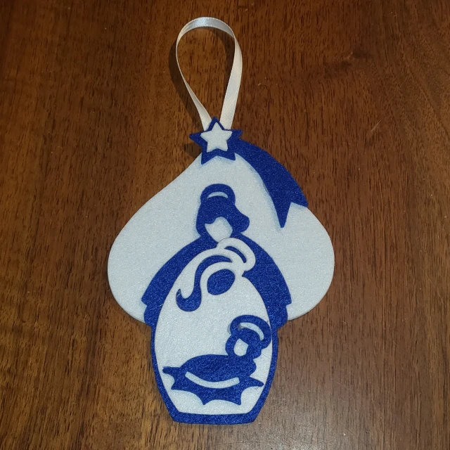 sacra famiglia nei colori bianco/blu (4)
