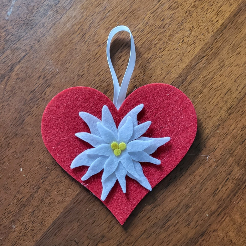Cuore stella alpina (3,5)