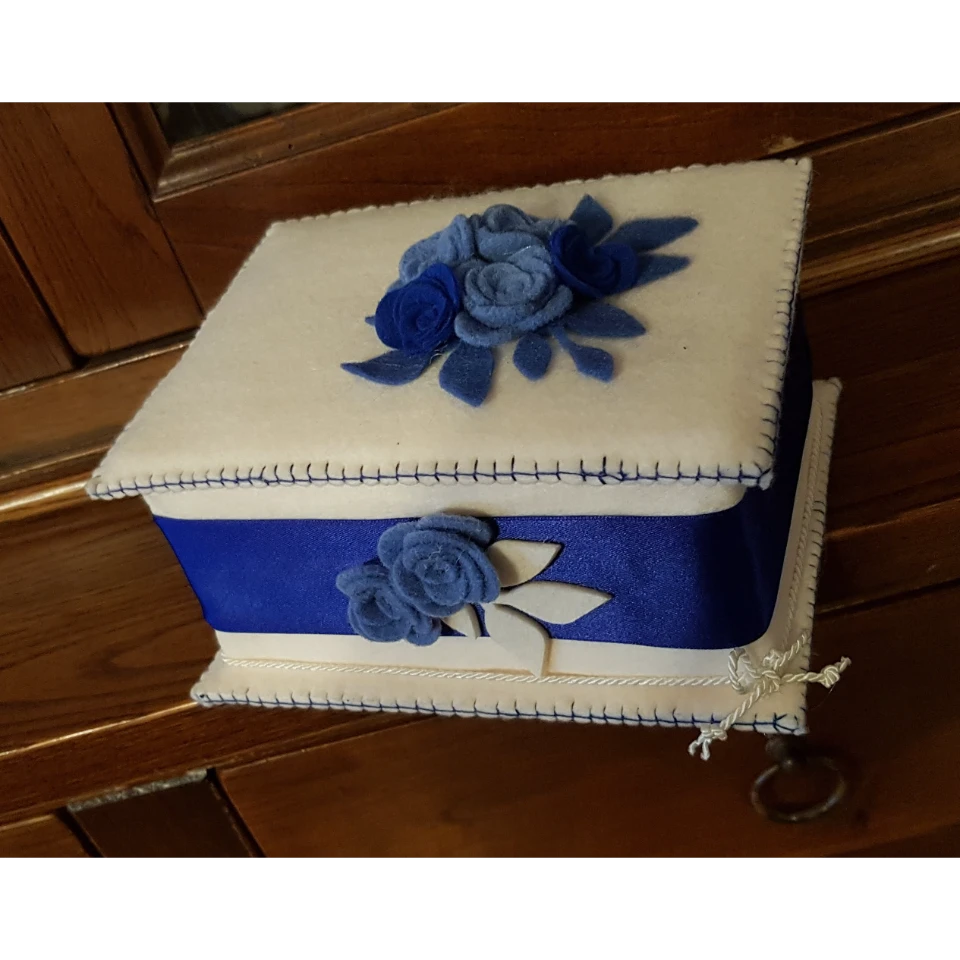 Cofanetto in feltro